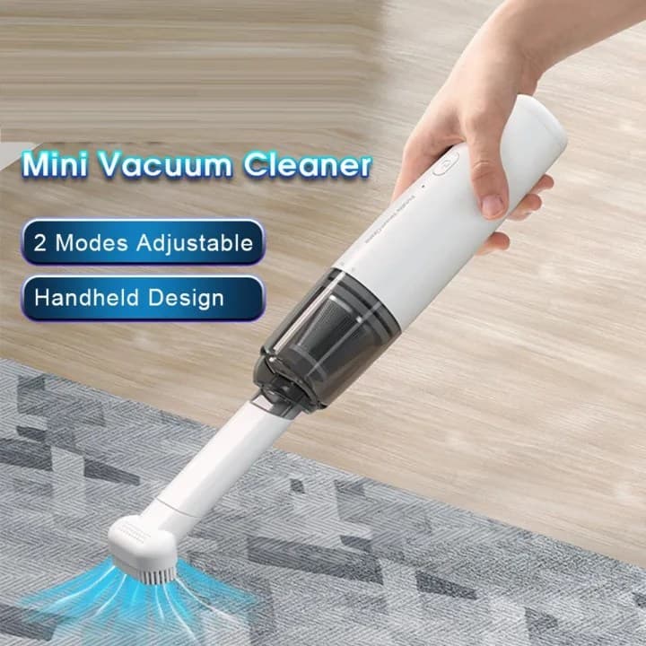 Mini Portable Wireless Handheld Vacuum Cleaner Cordless Rechargeable view 3
