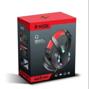 MISDE A65 Super Bass Led Gaming Headphone For Mobile Phone Computer Laptop view 2