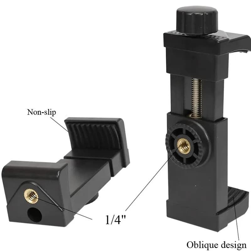 Mobile Holder For Selfie Sticks And Tripod Stand view 3
