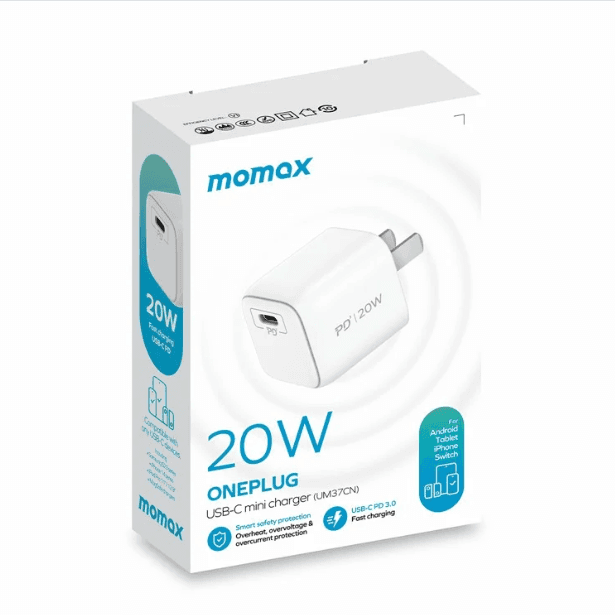 Momax UM68CN 20W Type C Adapter view 4