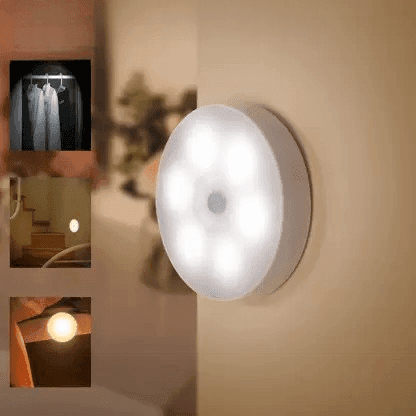 Motion Sensor Rechargeable LED Night Lamp Light For Home With USB Charging  Motion Sensor Light view 1
