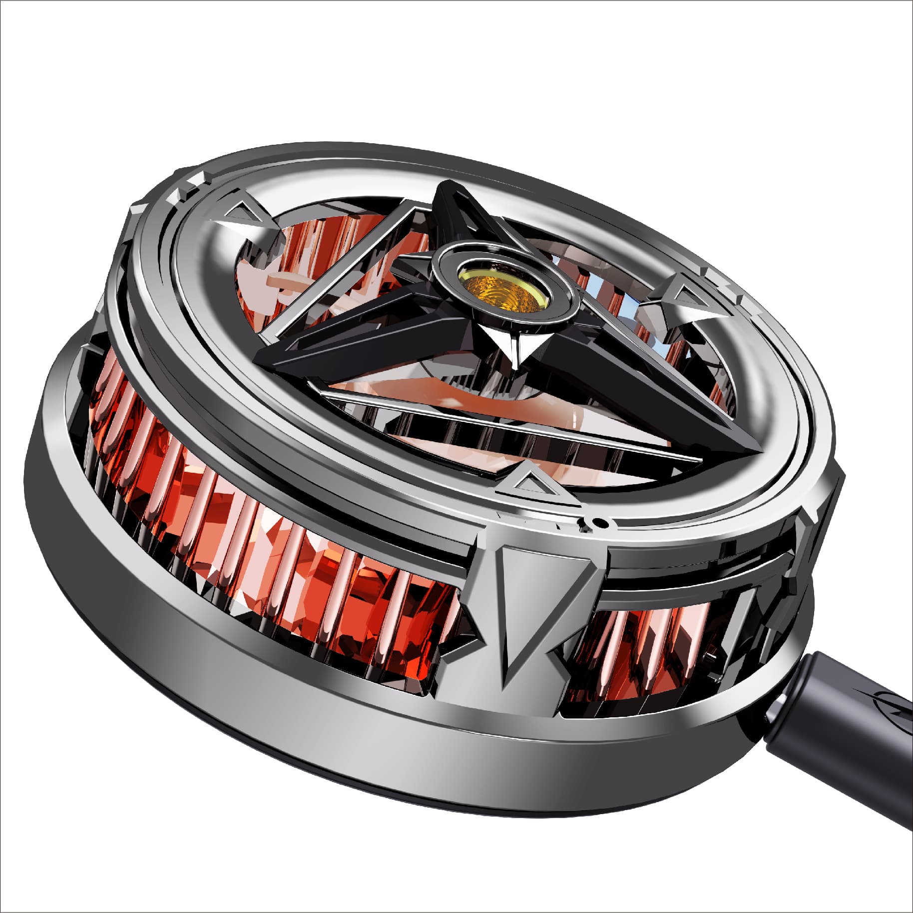 Moxom MX CP01 Magnetic Type-C Mobile Cooler ABS + Aluminum Alloy view 1