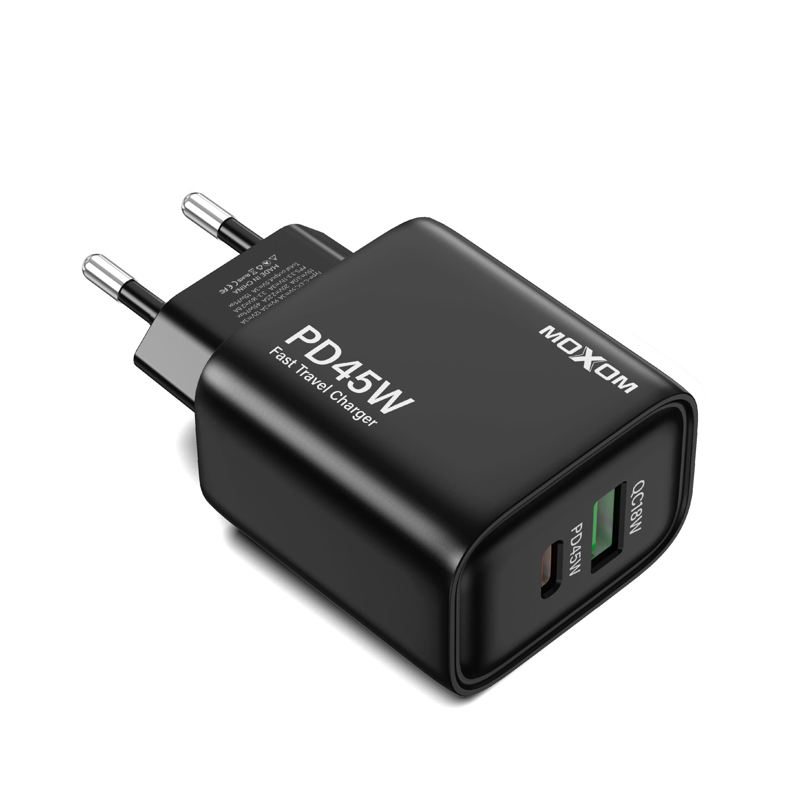 Moxom MX HC178 QC18W PD45W GaN Fast Charger view 1