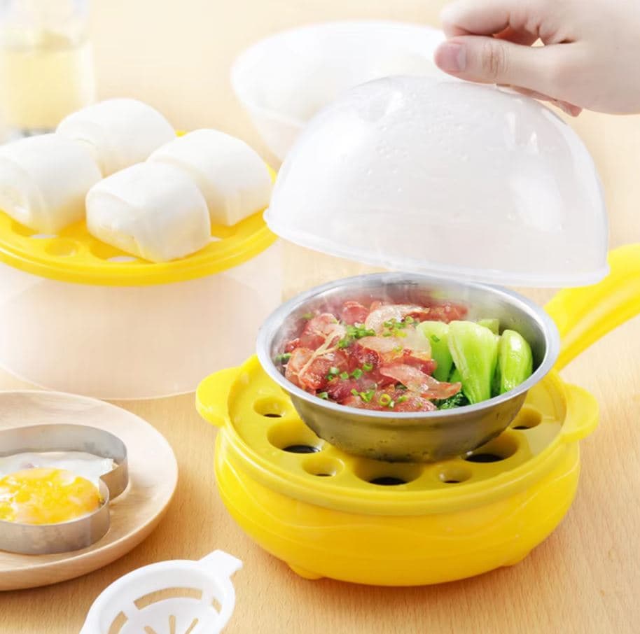 Multi Function Non Stick Electric Frying Pan And Steamer view 3