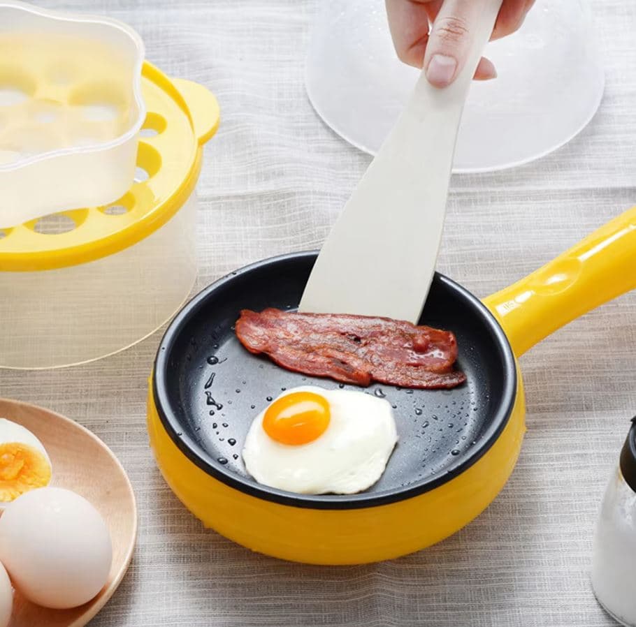Multi Function Non Stick Electric Frying Pan And Steamer view 2