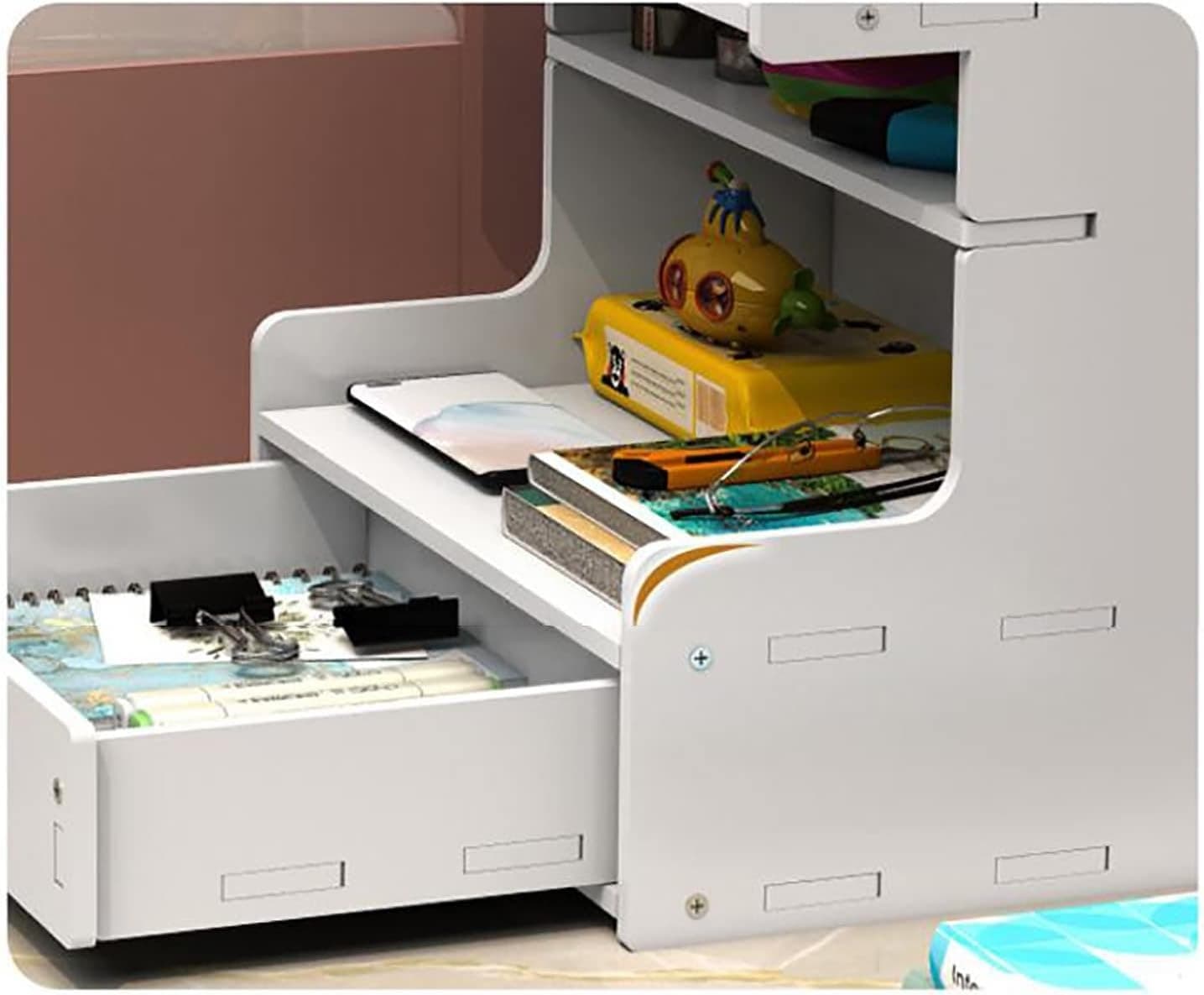 Multifunctional DIY Pen Organizer Desktop Holder For School, Office & Home view 4