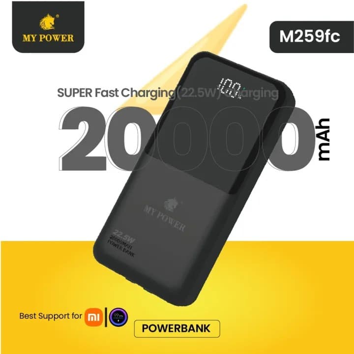 My Power M259FC 20000mAh Fast Charging Powerbank view 3