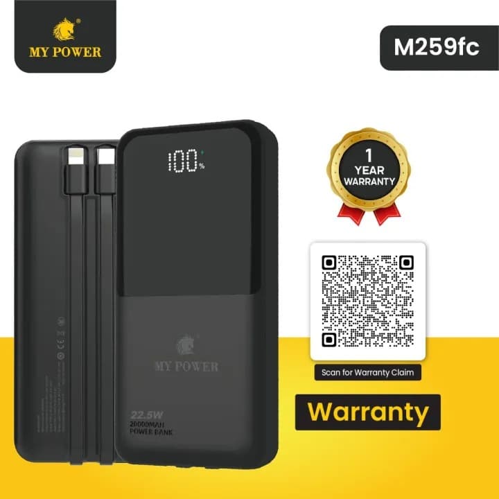 My Power M259FC 20000mAh Fast Charging Powerbank view 4