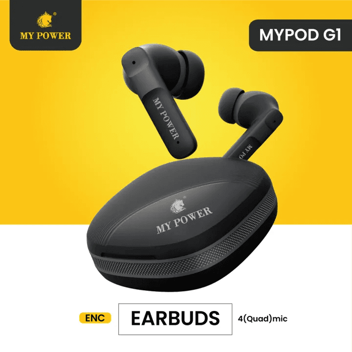 My Power MYPOD G1 ENC Wireless Bluetooth Earbuds view 1