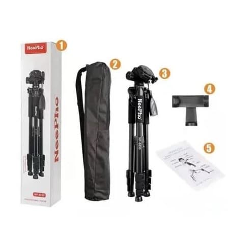 Neepho NP 8810 Camera Tripod High Grade Aluminum Frame With Remote view 4