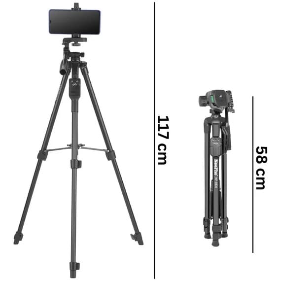 NeePho NP 8830 Extendable Tripod with Bluetooth Remote Controller For Camera & Smartphone view 3