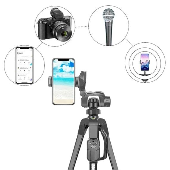 NeePho NP 8830 Extendable Tripod with Bluetooth Remote Controller For Camera & Smartphone view 4