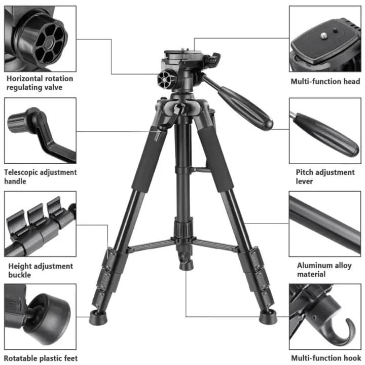 Neepho NP-8850 Professional Tripod For DSLR Camera view 2