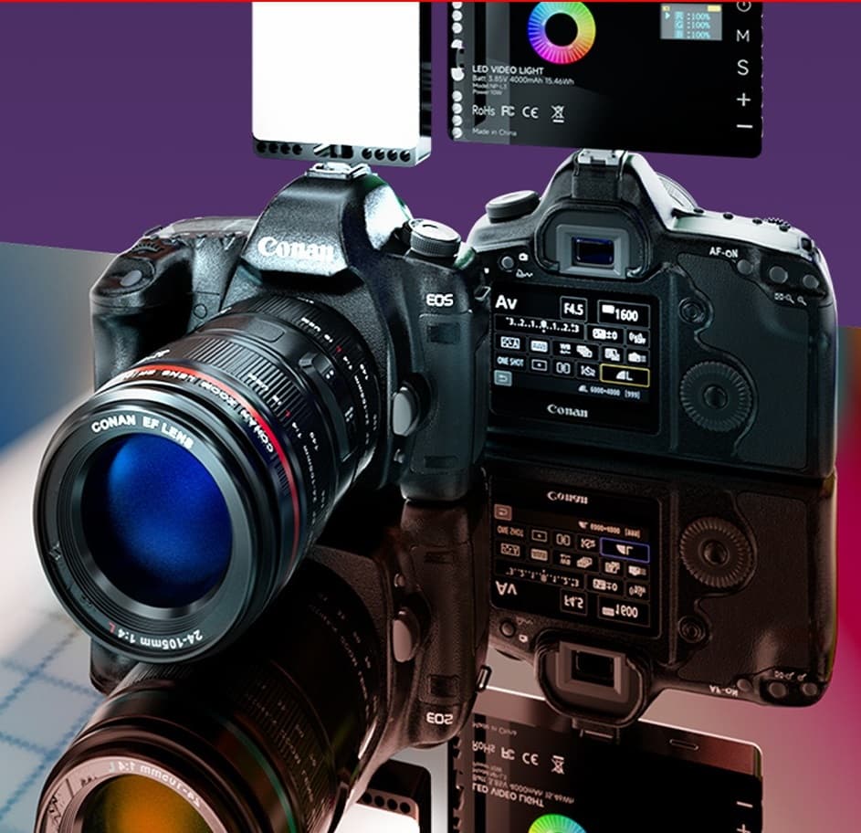 NEEPHO NP L3 LED Camera RGB Fill Light view 6