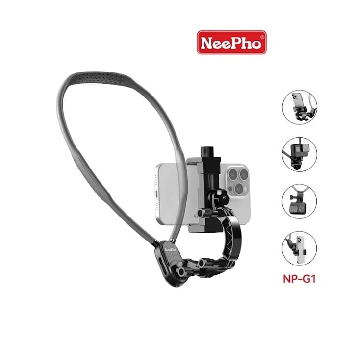 NeePho NPG1 Mobile Phone Neck Mount Holder view 1