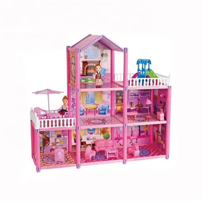 New 129 PCS Kids Educational DIY Toy Play House DIY Villa Toy Building Warm House Set view 1