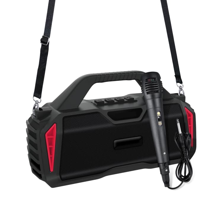 New Rixing NR6011 Outdoor Karaoke TWS Bluetooth Speaker With Microphone view 1