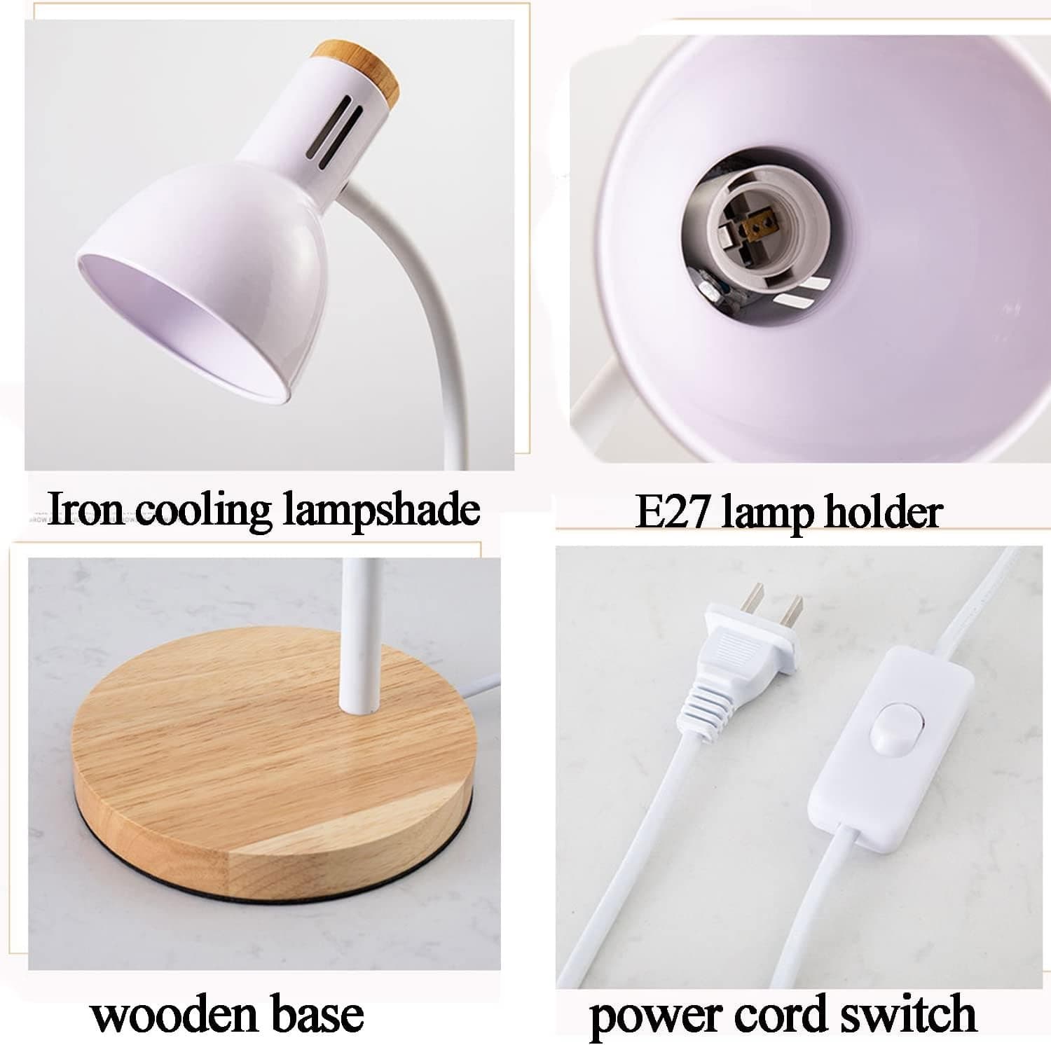 Nordic Style Bedside Creative Decorative Lighting Metal Table Lamp view 4