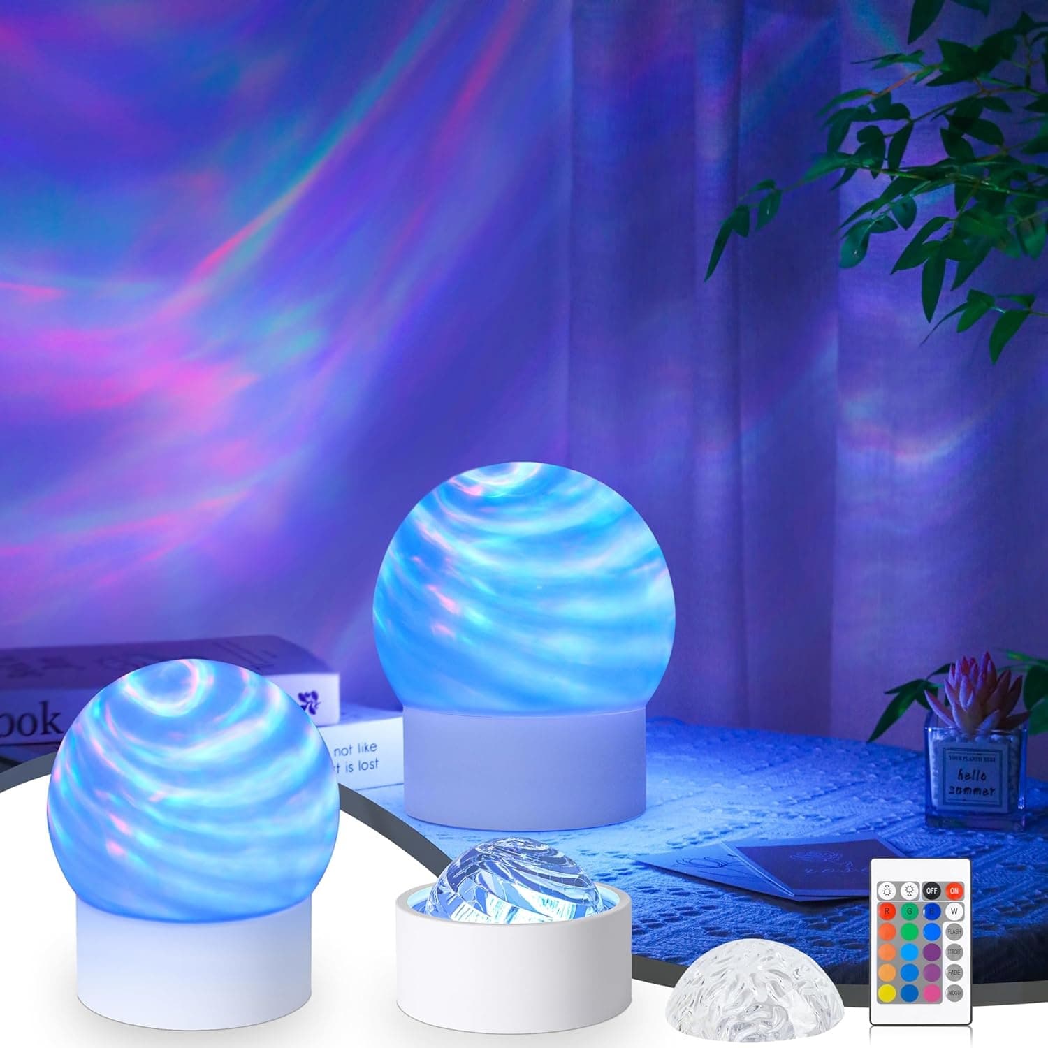 Northern Lights Night Light 16-Color Aurora Borealis Projector view 3
