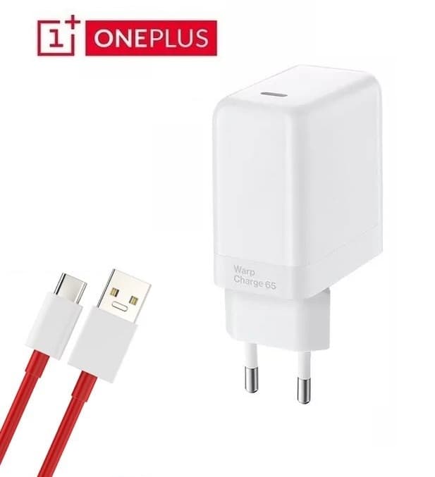 OnePlus Warp Charge 65W USB C Power Adapter With Cable view 1