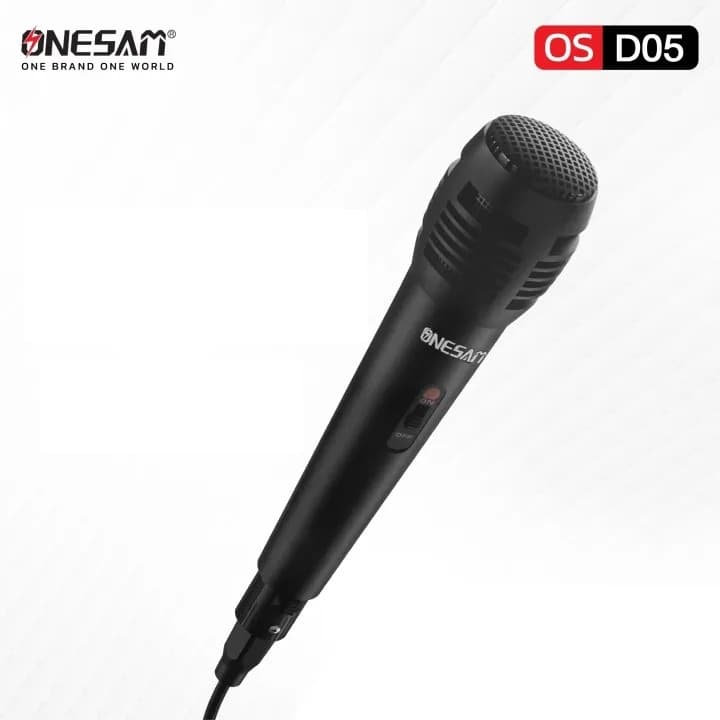 Onesam OS-D05 Wired Microphone with 6.35mm Jack Cable (3m) view 1