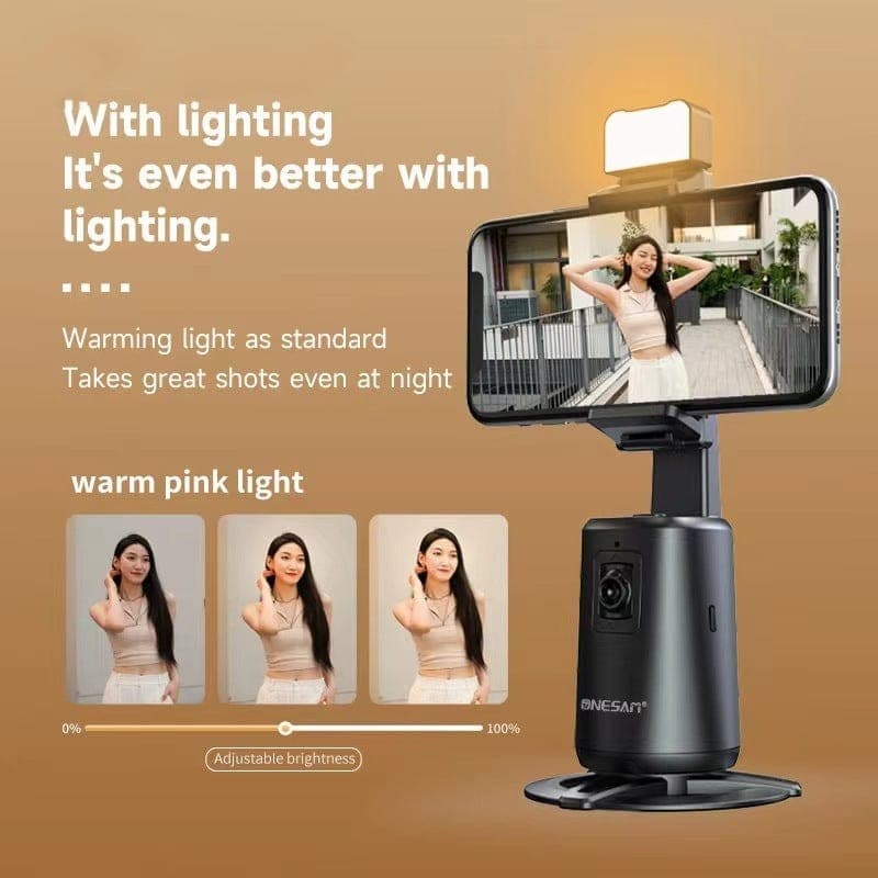 ONESAM OS-J01 360 Auto Face Tracking Selfie Tripod view 5