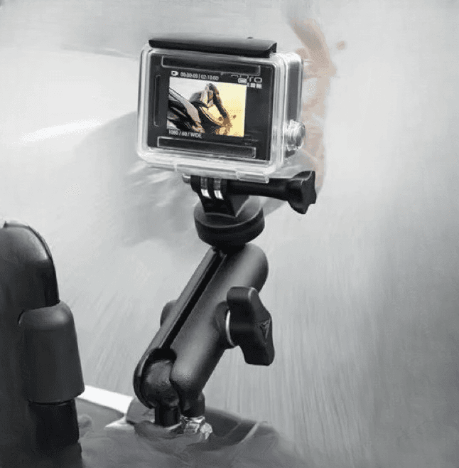 ONESAM OS M11 Action Camera Mount 360 Degree Rotation Motorcycle Handlebar Mount view 1