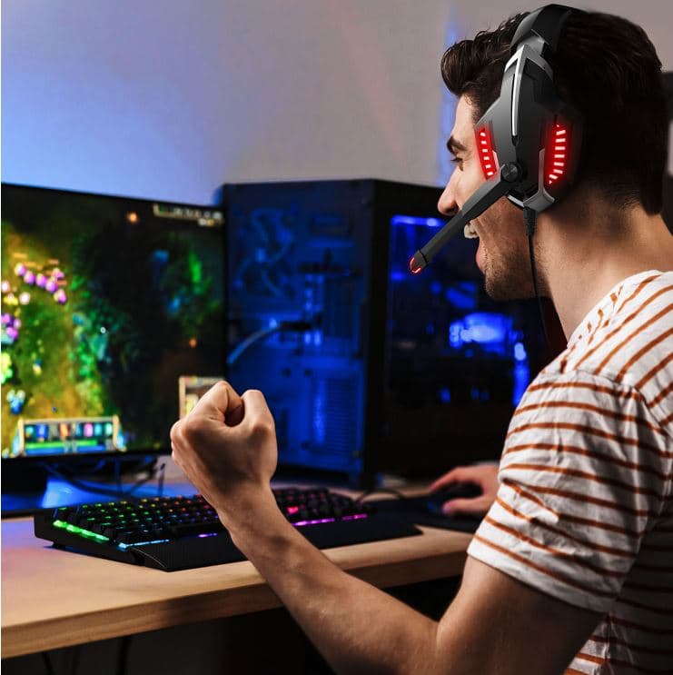 Onikuma K18 Wired Gaming Headphone With Mic view 2