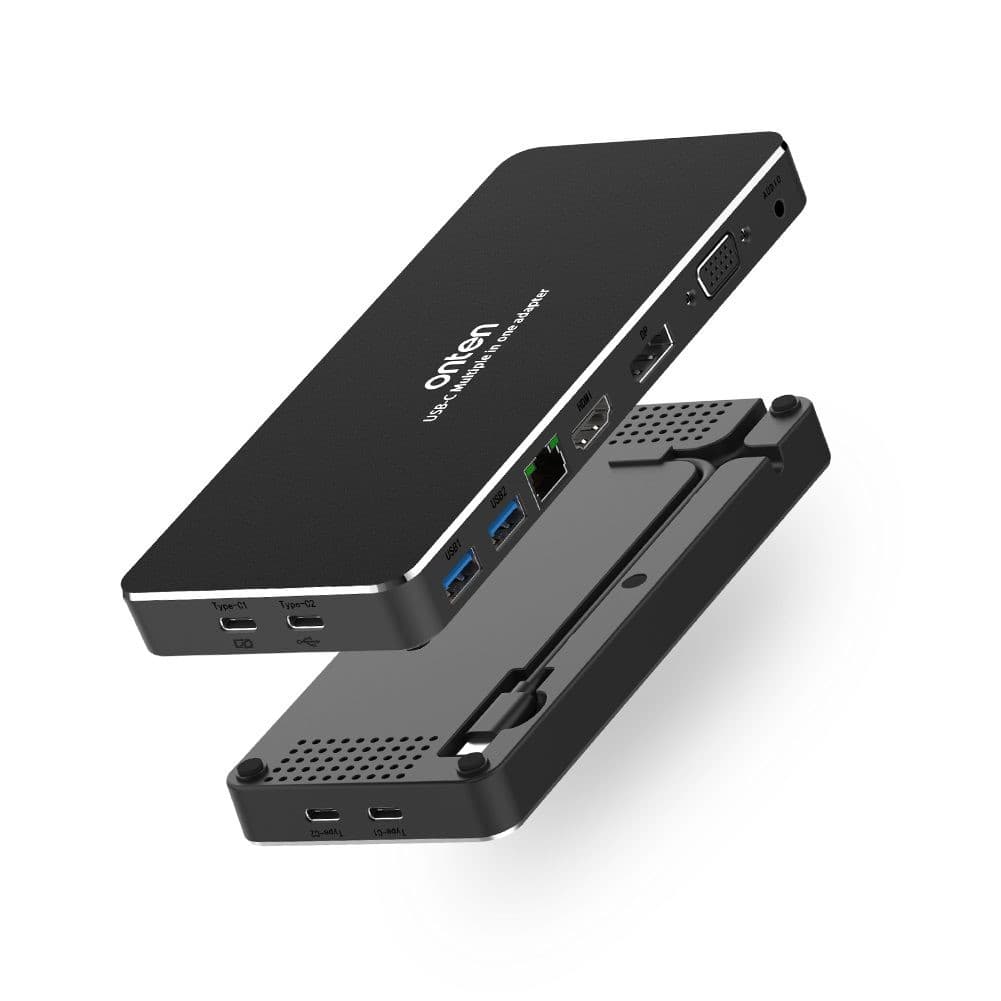 Onten 9188S 9 In 1 Type-C Multi Function Dock Station-HD 4k Display Type C Adapter view 2