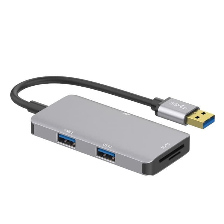 Onten OTN 8107 USB3.0 HUB With CF SD TF Card Reader view 3