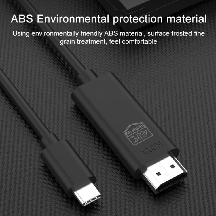 Onten UC503 Type-C HDMI 4K 30Hz HDTV Cable Length 1.8 Meter view 3