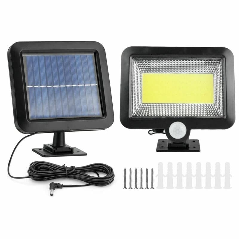 Outdoor COB LED Wired Solar Light With Motion Sensor view 2