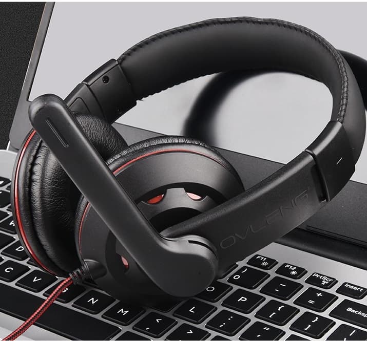 Ovleng OVP2 Wired Headphone With Microphone 3.5mm view 2