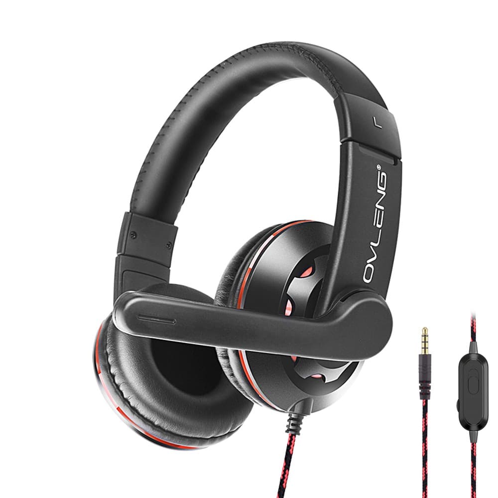 Ovleng OVP2 Wired Headphone With Microphone 3.5mm view 1