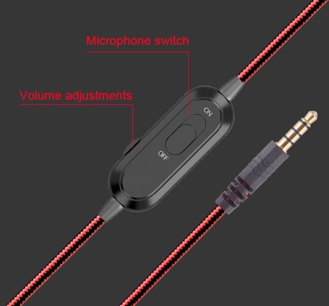 Ovleng OVP2 Wired Headphone With Microphone 3.5mm view 4
