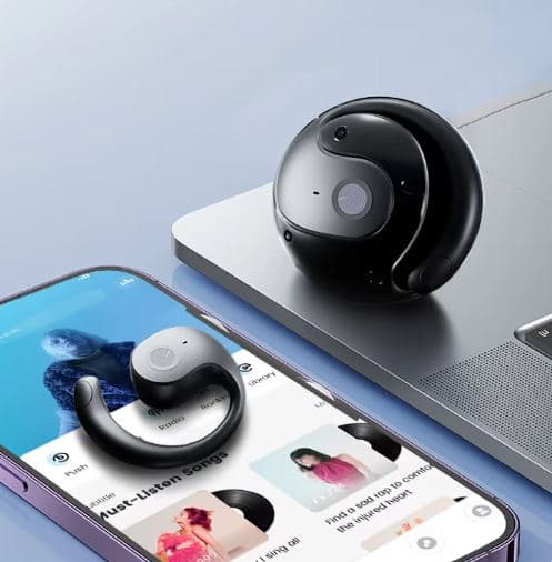 OWS T2 Transparent Spherical Design Wireless Bluetooth Earbuds view 4