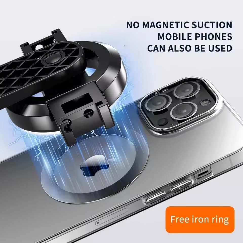 P135 Magnetic Selfie Stick MagSafe Tripod 4.5 Feet With Detachable Remote view 2