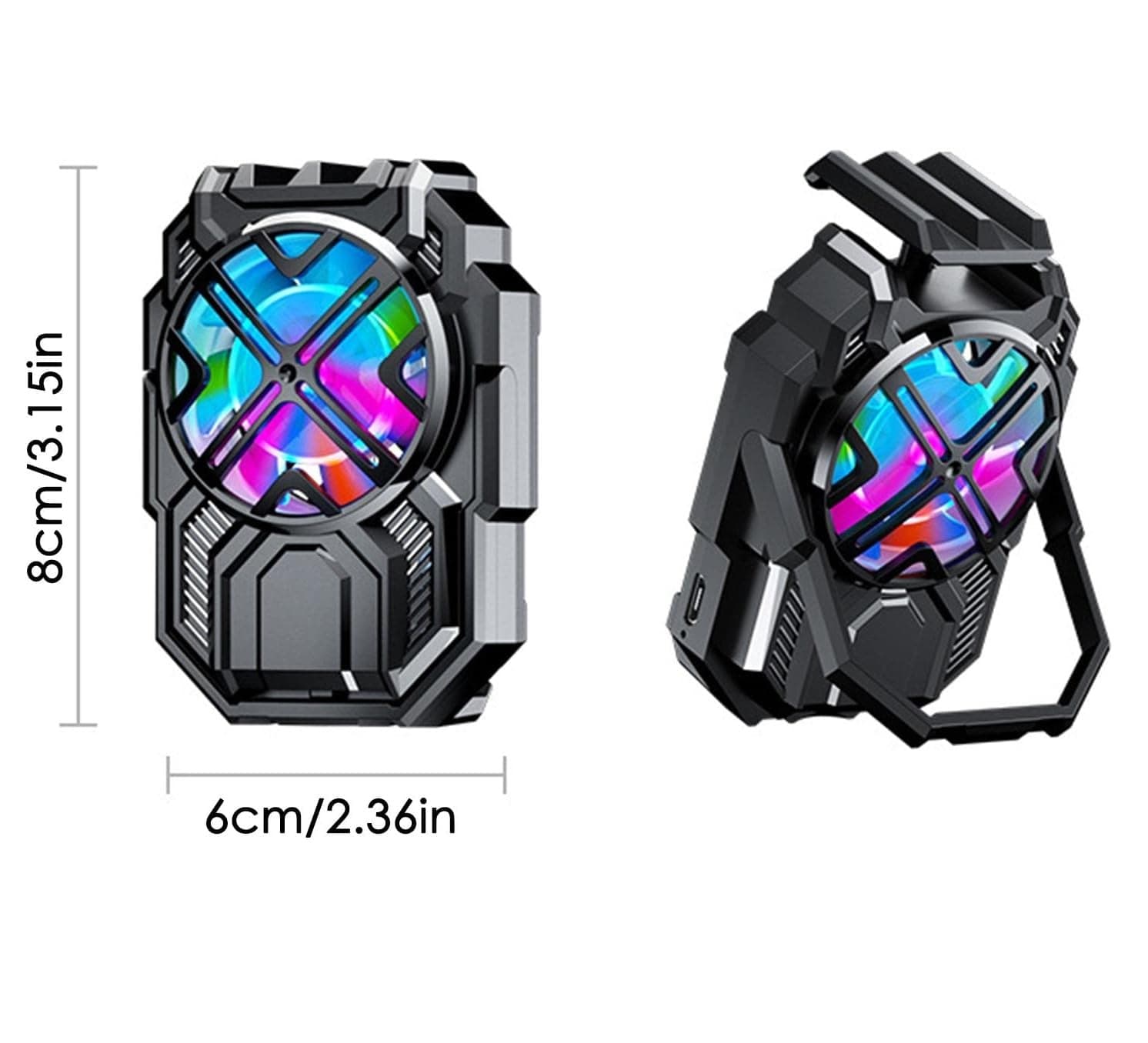 P16 Pro Rechargeable Mobile Phone Cooler Fan view 3