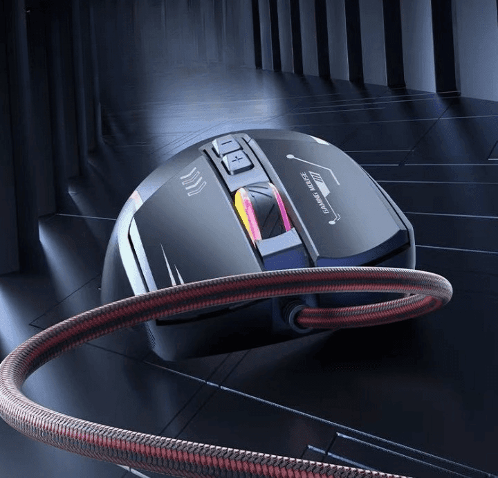 P19 Wired Gaming Mouse With RGB Lighting – Adjustable DPI 1600 / 2400 / 3200 view 5