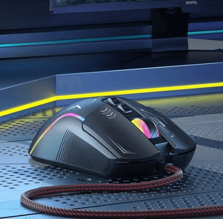 P19 Wired Gaming Mouse With RGB Lighting – Adjustable DPI 1600 / 2400 / 3200 view 4