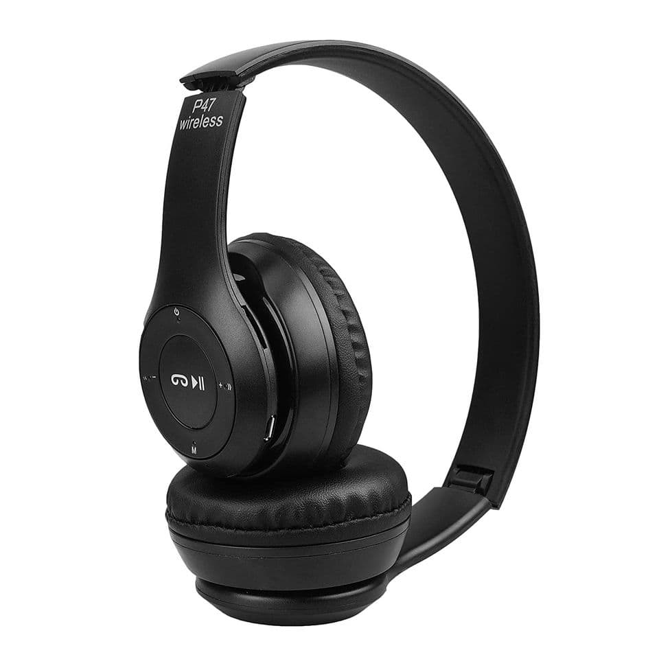 P47 Wireless Bluetooth Foldable Headphones FM Wireless TF Card view 2