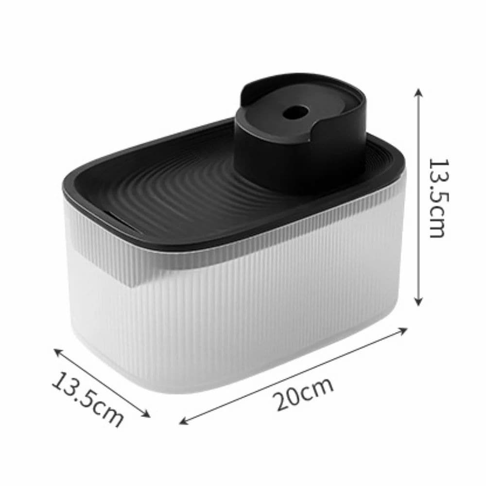 Pet Water Fountain Low Noise Bowl For Dogs Kitten Puppy view 4