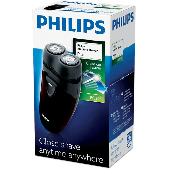 Philips PQ206 Electric Shaver Battery Powered Convenient To Carry view 4