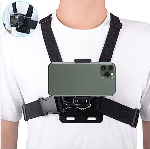 Phone Chest Mount Chest Harness Strap For All Mobiles view 1