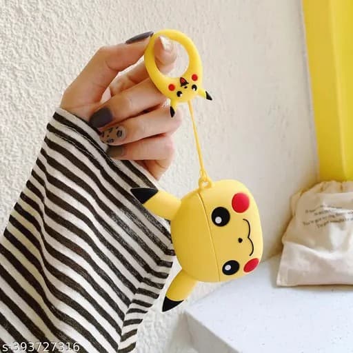 Pikachu Design Wireless Bluetooth Earbuds view 2