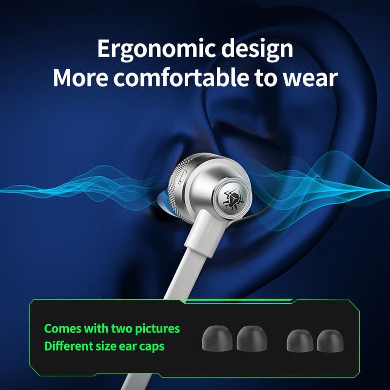 Plextone G26 Gaming Earphone Headset With Mic (Type C+3.5mm) view 3