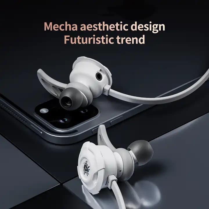 PLEXTONE M762Pro Dual Hybrid Gaming Moving Coil Earphone Type-C PD27W Fast Charge view 2
