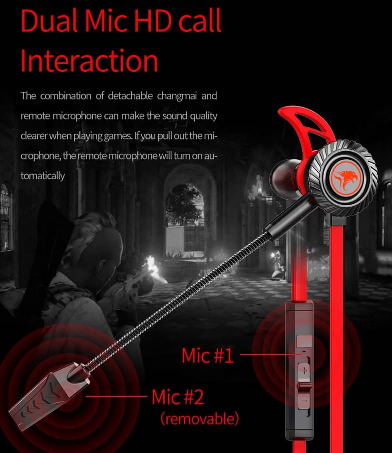 Plextone Mowi RX1 Gaming Headset With Dual Microphone view 3