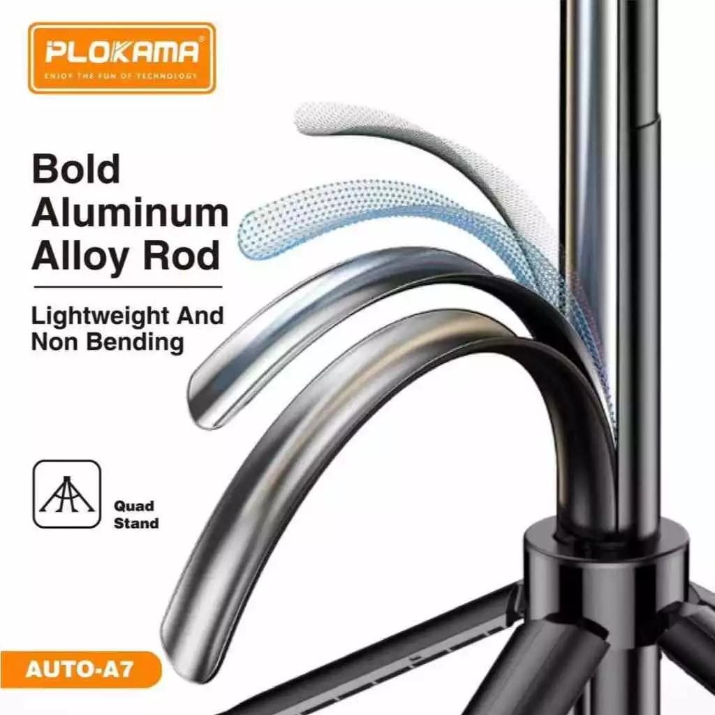 PLOKAMA A7 AI Auto Face Tracking Tripod 1.8M With Remote view 4