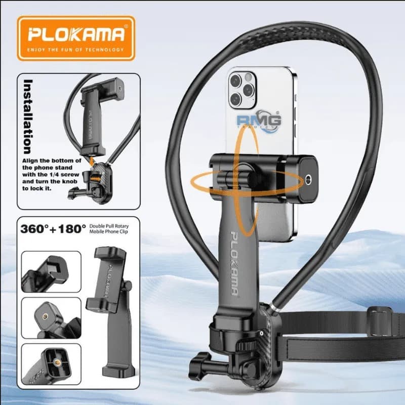 Plokama CX-60 Mobile Phone Camera Neck Mount view 5